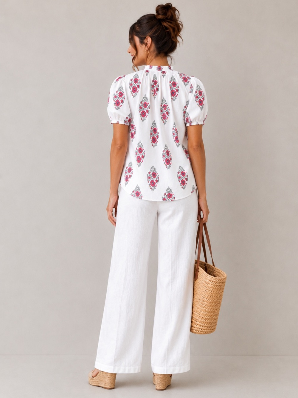 NWT Avara Sugar Lips Maleigh Gauze Top Blouse in Nelina Floral Print Size Small - Picture 9 of 16